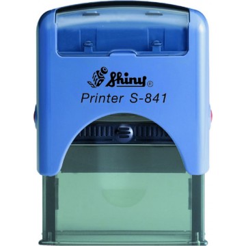 Shiny S-841 Custom-Made Self-Inking Stamp (26 x 10mm)