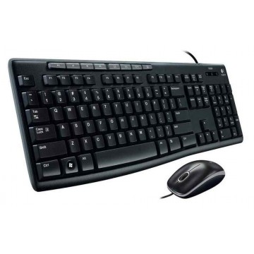 Logitech MK200 USB Media Wired Combo (Keyboard & Mouse)