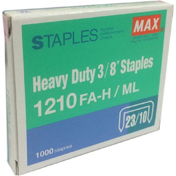 Max Heavy Duty 3/8" Staples 1210FA-H/ML