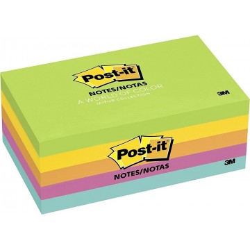 3M Post-it Notes 655-5UC (3" x 5") Jaipur Collection