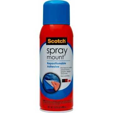3M Scotch Spray Mount Repositionable Adhesive 290g
