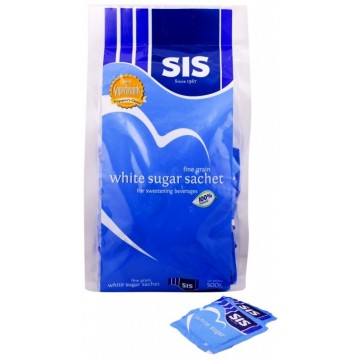 SIS Fine Grain White Sugar Sachets 100'S 5g