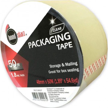 Bondstarz OPP Packaging Tape (48mm x 90m) Clear