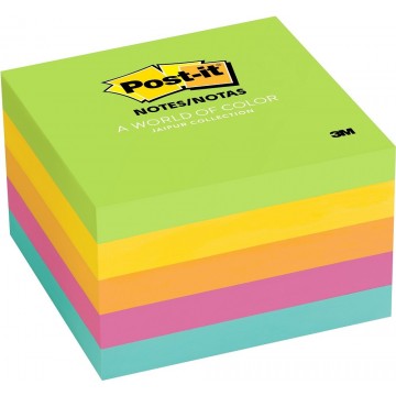 3M Post-it Notes 654-5UC (3" x 3") Jaipur Collection