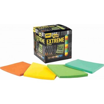 3M Post-it Extreme Notes (3" x 3") 12'S Water-Resistant
