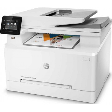 HP 4-in-1 Color LaserJet Pro MFP M283fdw Printer - Ready Stocks!