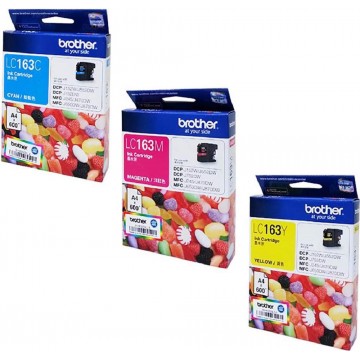 Brother Ink Cartridge (LC163) Colour
