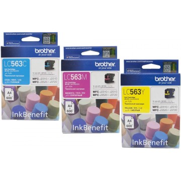 Brother Ink Cartridge (LC563) Colour