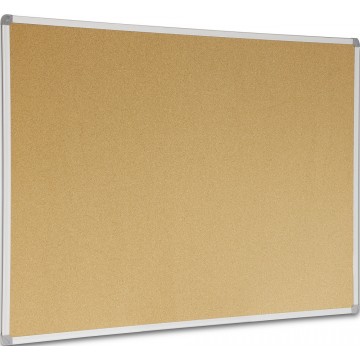 Cork Noticeboard (90 x 120cm) Aluminium Frame