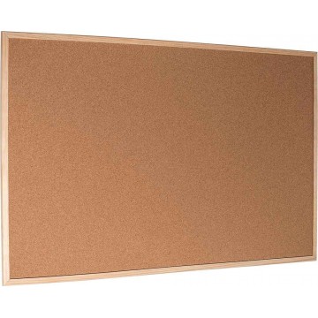 Cork Noticeboard (120 x 150cm) Wooden Frame