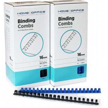 HnO Plastic Binding Ring A4 100'S 16mm