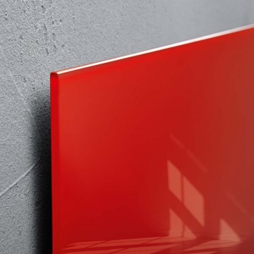 Sigel Magnetic Glass Board artverum (30 x 30 x 1.5cm) Red