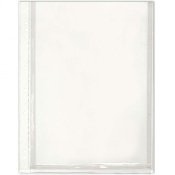 PVC 7-Hole U-Shape Folder 50'S A4 Clear
